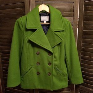 Green coat